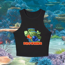 Load image into Gallery viewer, Sleeping With Fishes Racerback Tank Top