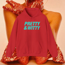 Load image into Gallery viewer, Pretty & Witty Hoodie (Blue)