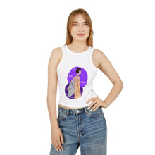 Load image into Gallery viewer, Cry My Eyes Violet Racerback Tank Top