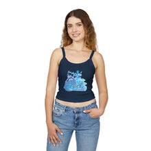 Load image into Gallery viewer, Cindy Shimmer Spaghetti Tank Top