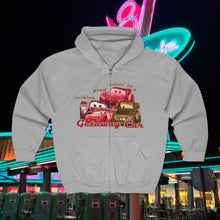 Load image into Gallery viewer, Getaway Cars Zip Up Hoodie