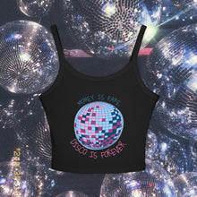 Load image into Gallery viewer, Disco Is Forever Spaghetti Tank Top
