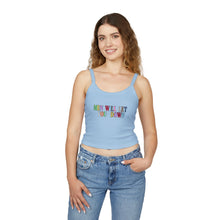 Load image into Gallery viewer, Men Will Let You Down Spaghetti Tank Top