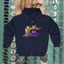 Load image into Gallery viewer, Best of Both Rivalry Zip Up Hoodie