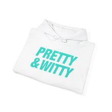 Load image into Gallery viewer, Pretty & Witty Hoodie (Blue)