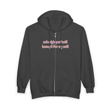 Load image into Gallery viewer, Nobody's Perfect (Except For My Cat) Zip Up Hoodie
