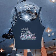 Load image into Gallery viewer, Burn Disco Occasionally Spaghetti Tank Top