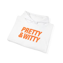 Load image into Gallery viewer, Pretty & Witty Hoodie (Orange)