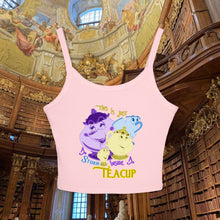 Load image into Gallery viewer, Storm Inside A Teacup Spaghetti Tank Top