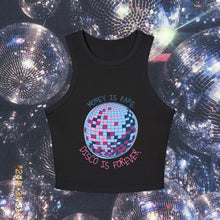Load image into Gallery viewer, Disco Is Forever Racerback Tank Top