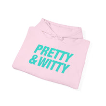 Load image into Gallery viewer, Pretty & Witty Hoodie (Blue)