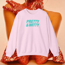 Load image into Gallery viewer, Pretty & Witty Crewneck (Blue)