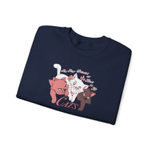 Load image into Gallery viewer, Stumble Home To My Cats Crewneck