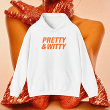 Load image into Gallery viewer, Pretty & Witty Hoodie (Orange)
