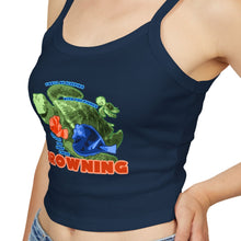 Load image into Gallery viewer, Sleeping With Fishes Spaghetti Tank Top
