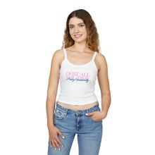 Load image into Gallery viewer, Debt All The Time Spaghetti Tank Top

