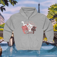 Load image into Gallery viewer, Stumble Home To My Cats Zip Up Hoodie
