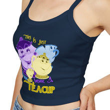 Load image into Gallery viewer, Storm Inside A Teacup Spaghetti Tank Top

