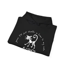 Load image into Gallery viewer, The Lonely Cats Hoodie (black)

