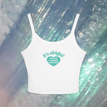 Load image into Gallery viewer, Temporary Speed Bump Spaghetti Tank Top
