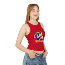 Load image into Gallery viewer, Red Lip Princess Racerback Tank Top
