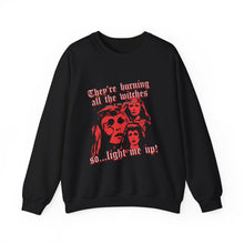 Load image into Gallery viewer, The Burning Witch Crewneck
