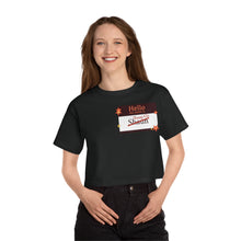 Load image into Gallery viewer, The Shang-Chi Name Tag Crop Top
