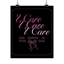 Load image into Gallery viewer, The Lacy Poster (black)
