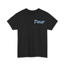 Load image into Gallery viewer, The Four Tracklist T-shirt (black)
