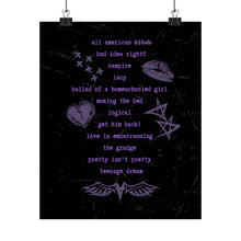 Load image into Gallery viewer, The GUTS Track List Poster
