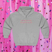 Load image into Gallery viewer, Nobody's Perfect (Except For My Cat) Zip Up Hoodie
