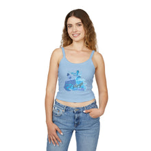 Load image into Gallery viewer, Cindy Shimmer Spaghetti Tank Top
