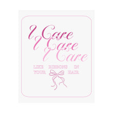 Load image into Gallery viewer, The Lacy Poster (white)
