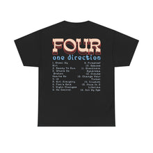 Load image into Gallery viewer, The Four Tracklist T-shirt (black)
