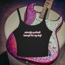 Load image into Gallery viewer, Nobody's Perfect (Except For My Dog) Spaghetti Tank Top
