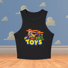 Load image into Gallery viewer, My Boy Breaks Toys Racerback Tank Top
