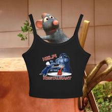 Load image into Gallery viewer, Rat Restaurant Spaghetti Tank Tops

