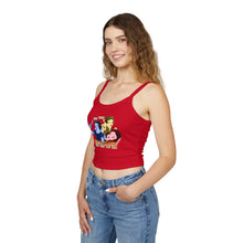 Load image into Gallery viewer, Red Lip Princess Spaghetti Tank Top
