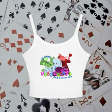 Load image into Gallery viewer, Lost In Wonderland Spaghetti Tank Top
