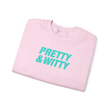 Load image into Gallery viewer, Pretty &amp; Witty Crewneck (Blue)
