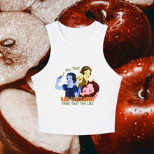 Load image into Gallery viewer, Red Lip Princess Racerback Tank Top
