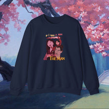 Load image into Gallery viewer, Be The Man Crewneck
