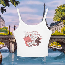 Load image into Gallery viewer, Stumble Home To My Cats Spaghetti Tank Top
