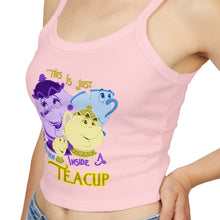 Load image into Gallery viewer, Storm Inside A Teacup Spaghetti Tank Top
