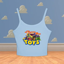 Load image into Gallery viewer, My Boy Breaks Toys Spaghetti Tank Top
