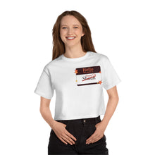 Load image into Gallery viewer, The Shang-Chi Name Tag Crop Top
