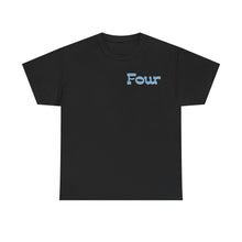 Load image into Gallery viewer, The Four Tracklist T-shirt (black)
