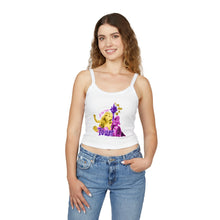 Load image into Gallery viewer, Alone In My Tower Spaghetti Tank Top
