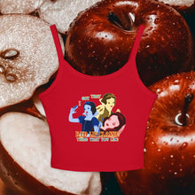 Load image into Gallery viewer, Red Lip Princess Spaghetti Tank Top
