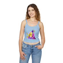 Load image into Gallery viewer, Alone In My Tower Spaghetti Tank Top
